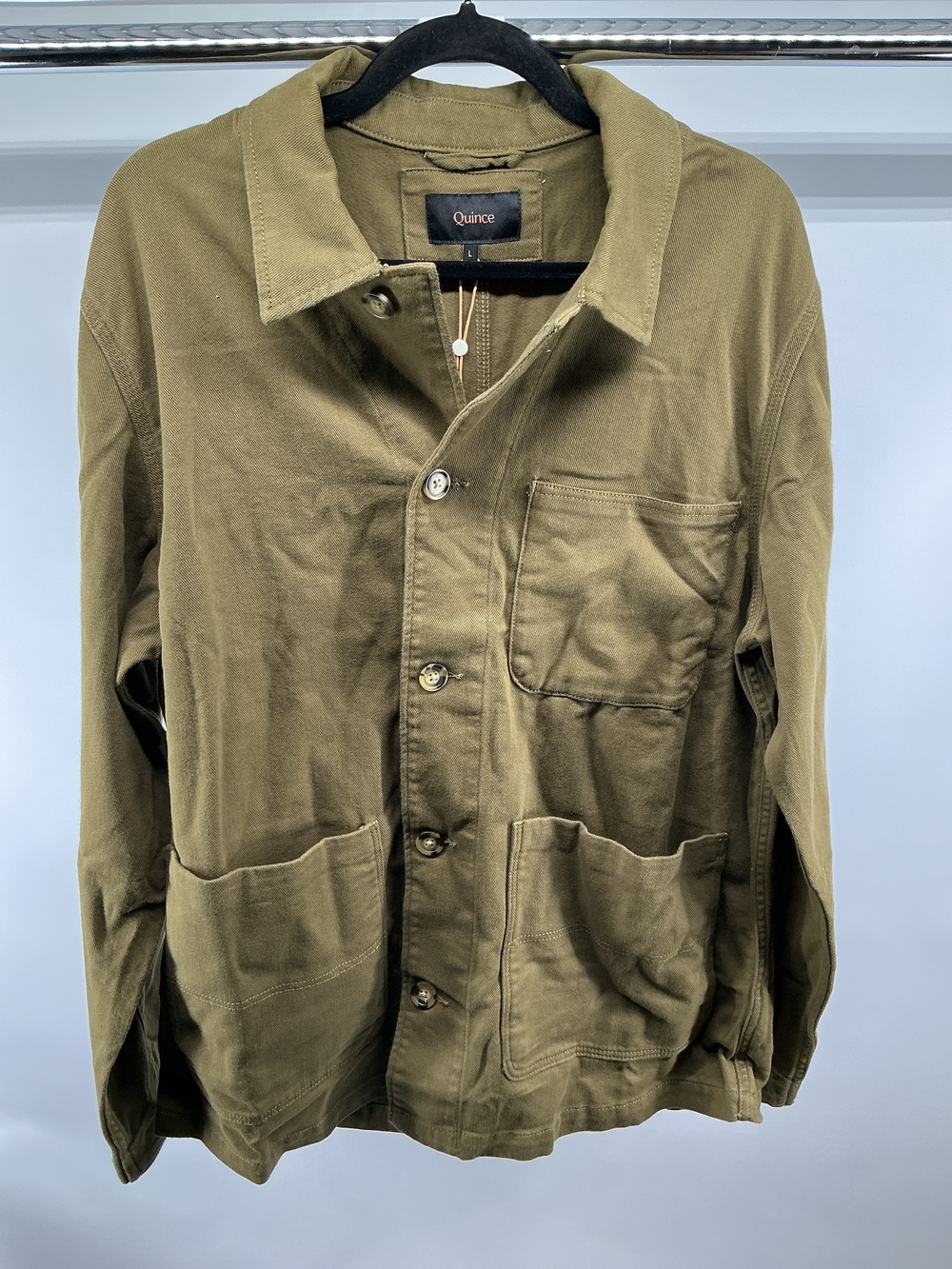 Organic Cotton Stretch Chore Jacket